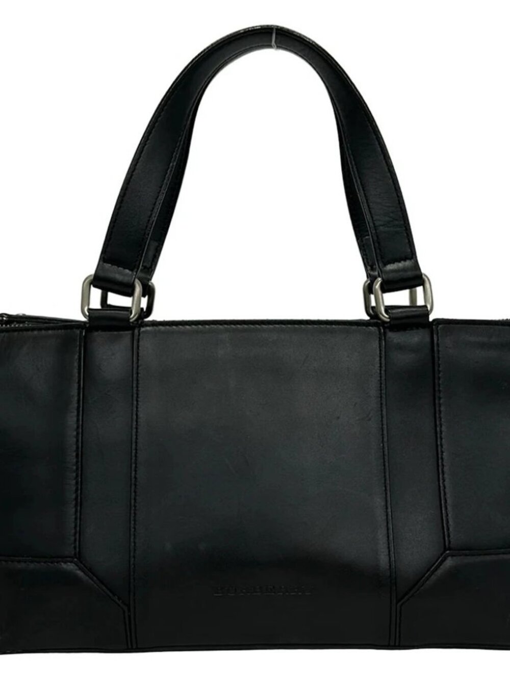 Burberry Black Leather Handbag